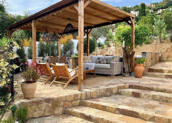Villa Marlena, Calonge, Costa Brava,1 Luxe Private Studio-Appartement With Private Pool In Quiet Area, Adults Only, Catalonia, Spain