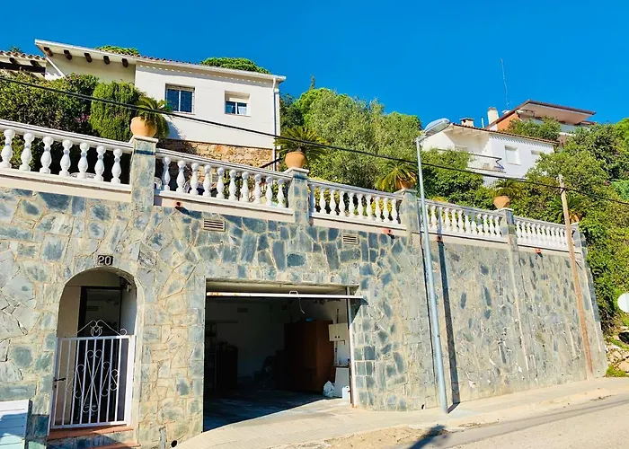 Mediterranean Villa Investingspain Sea View And Pool Lloret de Mar